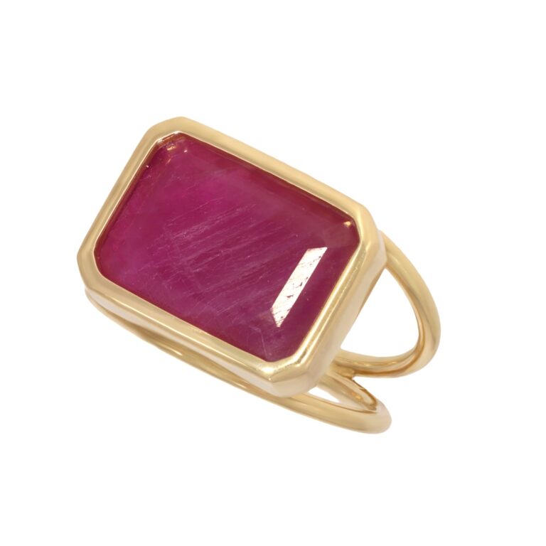 pierscionek z rubinem 1