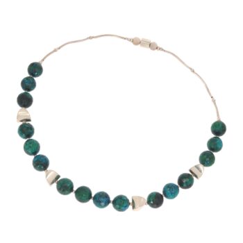 Naszyjnik z azurytami