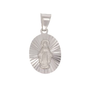 Srebrny medalik Niepokalanego Poczęcia "Cudowny"