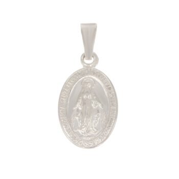 Srebrny medalik Niepokalanego Poczęcia "Cudowny"