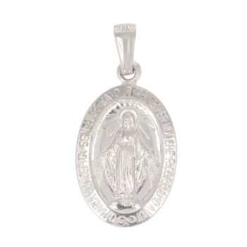 Srebrny medalik Niepokalanego Poczęcia "Cudowny"