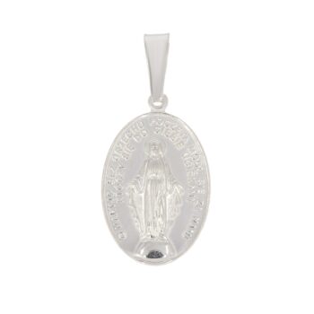 Srebrny medalik Niepokalanego Poczęcia "Cudowny"