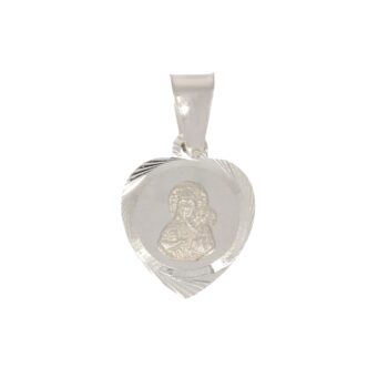 Srebrny medalik Matka Boża Częstochowska