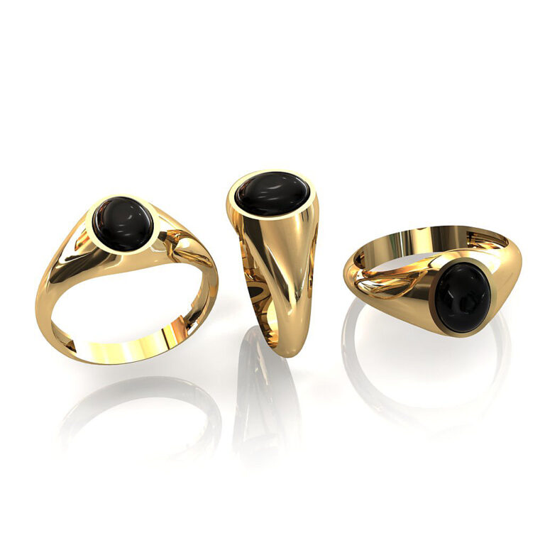 zloty pierscionek sygnet